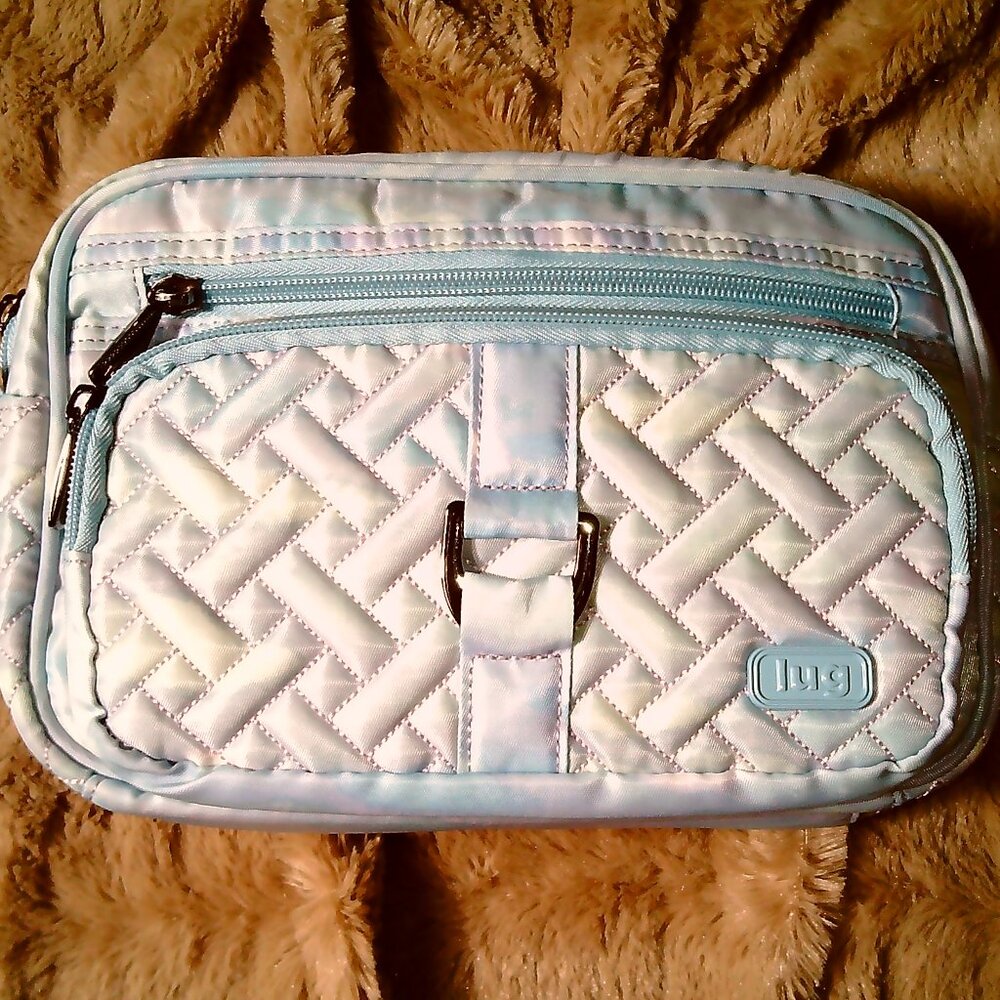 New (without tags) Lug Carousel Crossbody Convertible Handbag in Mystic Seaglass